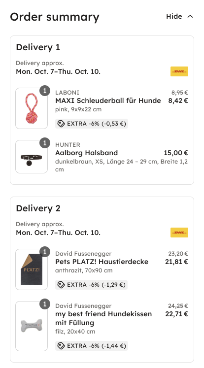 multi-delivery